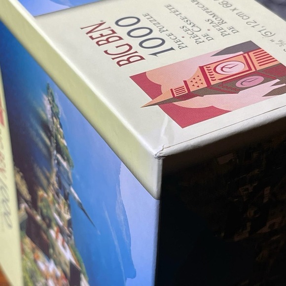 Big Ben 1000 Piece Puzzle Hallstatt Austria SEALED 2005 - Picture 10 of 10